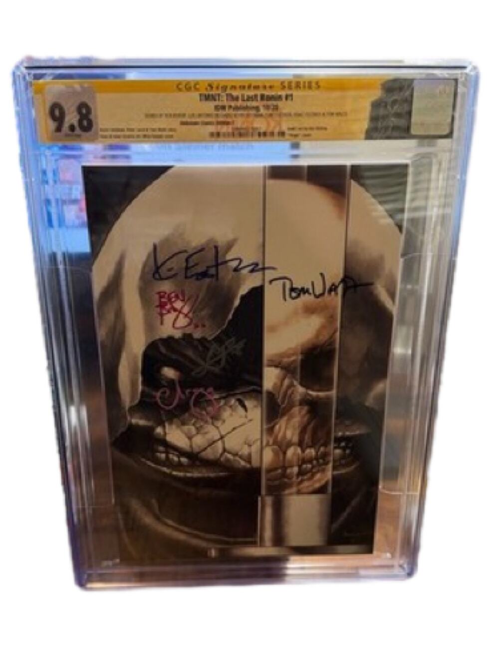TMNT The Last Ronin Unknown Comics CGC 9.8 SS 6x Signed & Sketched